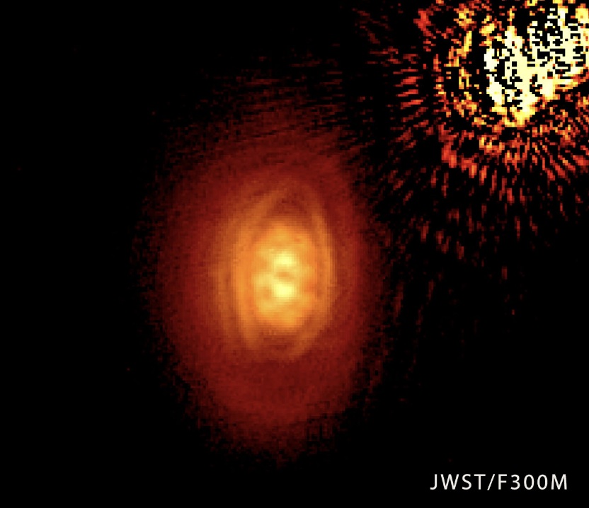 JWST image of HD 141569A